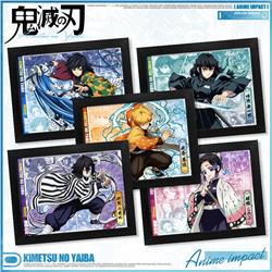 Demon slayer kimets anime Picture frame painting
