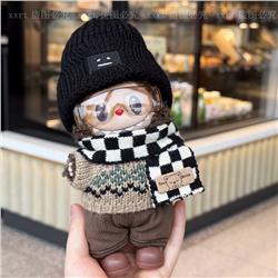 Labubu anime 17cm doll change clothes (only clothes)