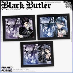 Kuroshitsuji anime Picture frame painting
