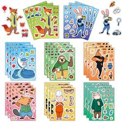 Zootopia anime DIY sticker price for 8pcs