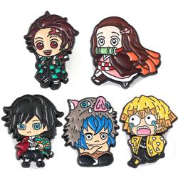 Demon slayer kimets anime pin