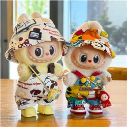 Labubu anime 17cm doll change clothes (only clothes)