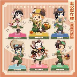 Demon slayer kimets anime standing plate 10cm