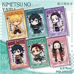 Demon slayer kimets anime card 10 pcs a set
