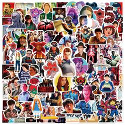 Stranger Things anime waterproof stickers 100pcs a set