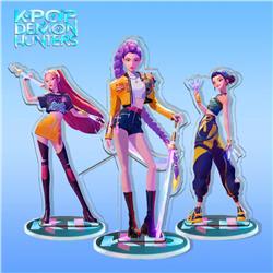 Kpop demon hunters anime standing plate