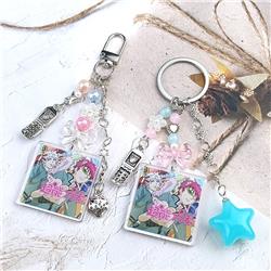Kpop demon hunters anime keychain