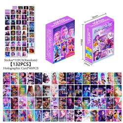 Kpop demon hunters anime lomo cards price for a set of 132 pcs
