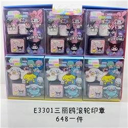 Kuromi anime seal 18pcs a set