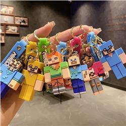 Minecraft anime keychain