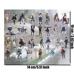 Genshin Impact anime 3D waterproof sticker