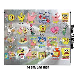 SpongeBob anime 3D waterproof sticker