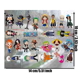 One Piece anime 3D waterproof sticker