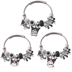 Kuromi anime bracelet