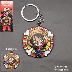 One Piece anime keychain