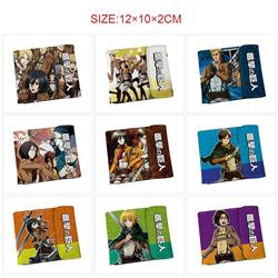 Attack on Titan anime wallet