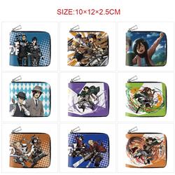 Attack on Titan anime wallet