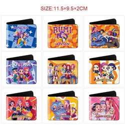 Kpop demon hunters anime wallet