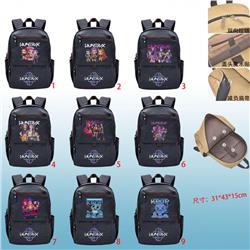 Kpop demon hunters anime backpack