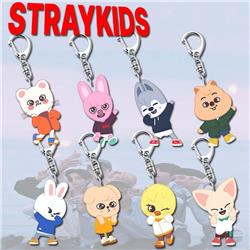 Straykids anime keychain