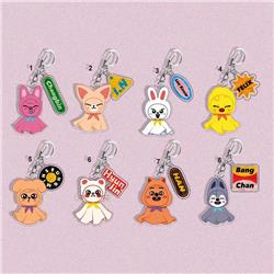 Straykids anime keychain
