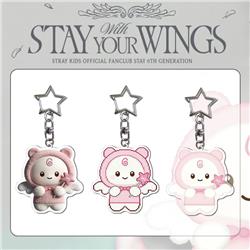 Straykids anime keychain