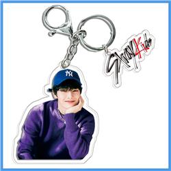 Straykids anime keychain