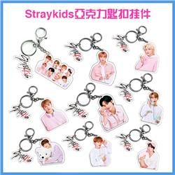 Straykids anime keychain