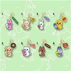 Straykids anime keychain