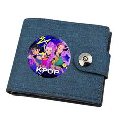 Kpop demon hunters anime wallet