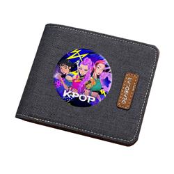 Kpop demon hunters anime wallet