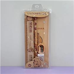 Capybara anime stationery set 10pcs a set