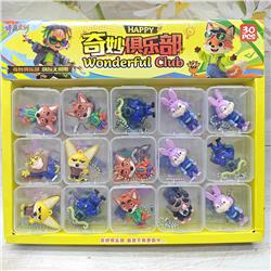 Zootopia anime keychain 30pcs a set