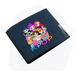 Kpop demon hunters anime wallet