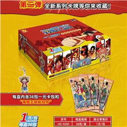 One Piece anime card 36pcs a set