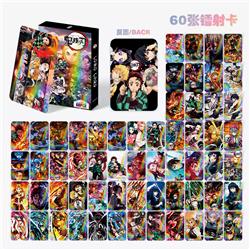Demon slayer kimets anime lomo cards price for a set of 60 pcs