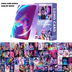 Kpop demon hunters anime lomo cards price for a set of 60 pcs