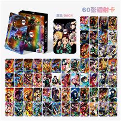 Demon slayer kimets anime lomo cards price for a set of 60 pcs