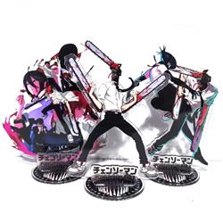 chainsaw man anime standing plate