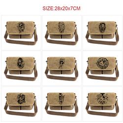 Demon slayer kimets anime shoulder bag