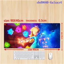 Super Mario anime mouse pad 90*30*0.3cm