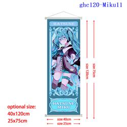 Hatsune Miku anime wallscroll 40*120cm