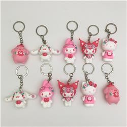 Kuromi anime keychain for 10pcs 5 cm