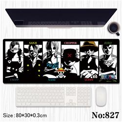 One Piece anime mouse pad 80*30*0.3cm
