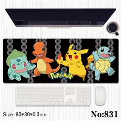 pokemon anime mouse pad 80*30*0.3cm