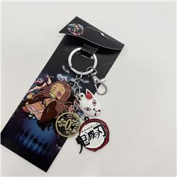 Demon slayer kimets anime keychain