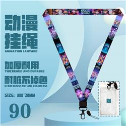 Kpop demon hunters anime lanyard phonestrap