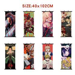 chainsaw man anime wallscroll 40*120cm