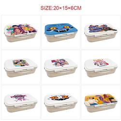 Kpop demon hunters anime lunch box