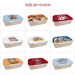 Labubu anime lunch box